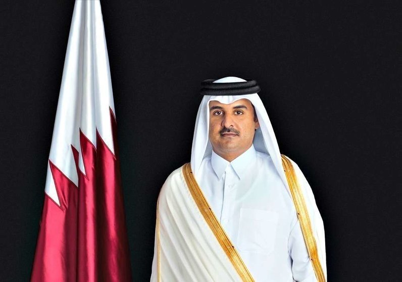 El emir de Qatar, Sheikh Tamim bin Hamad Al Thani.