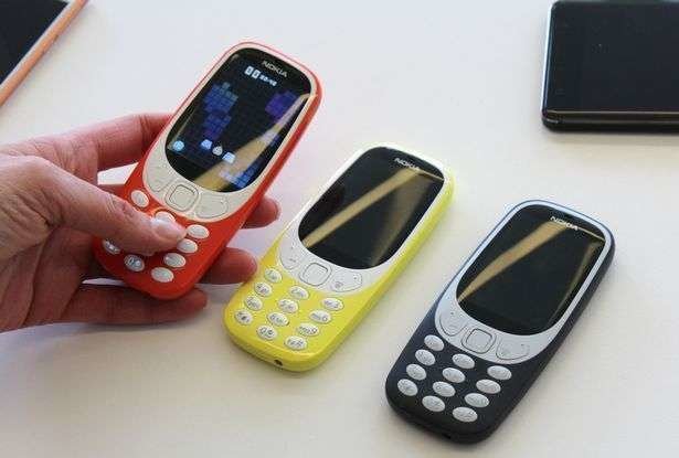 Nuevos dispositivos de Nokia 3310. 