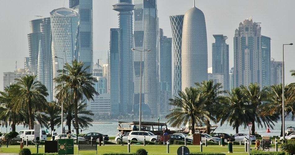 Una imagen de Doha, capital de Qatar.