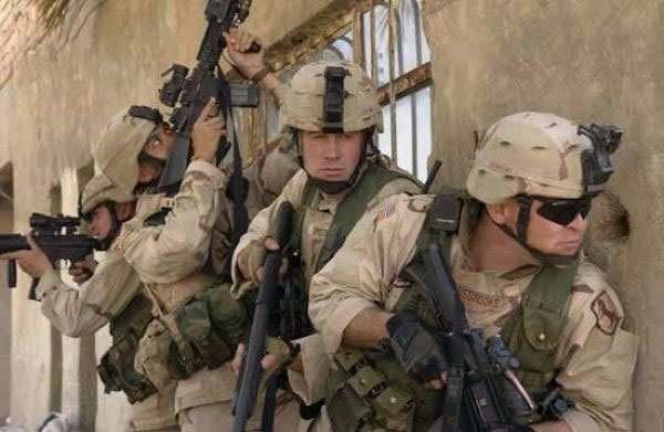 Soldados del Ejército de EEUU en Irak.