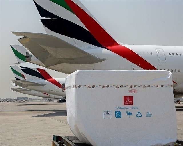 El novedoso contenedor de Emirates Cargo.