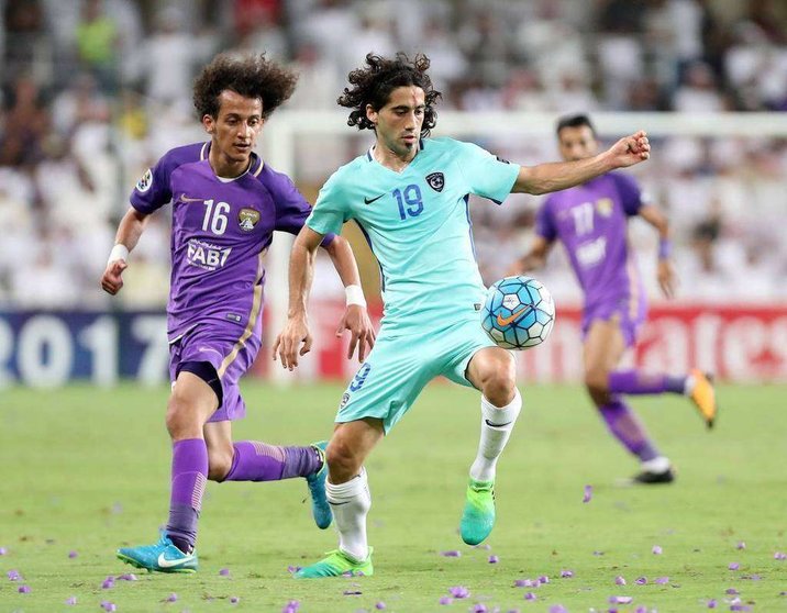 Un encuentro de la Liga de Emiratos de esta temporada. (The National)