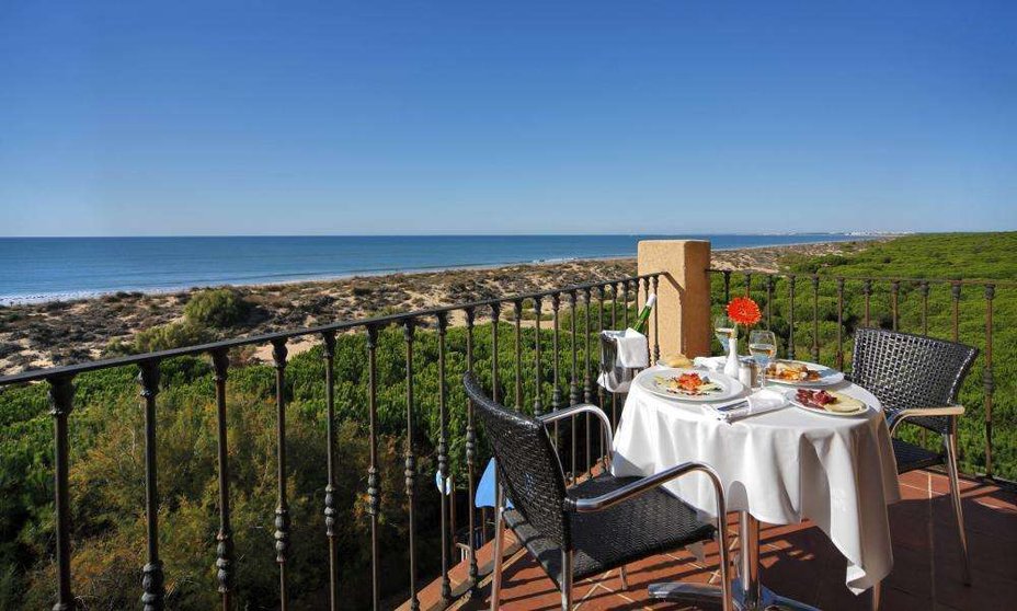 Una imagen de uno de los hoteles del grupo Barceló en Punta Umbría, Huelva, España.