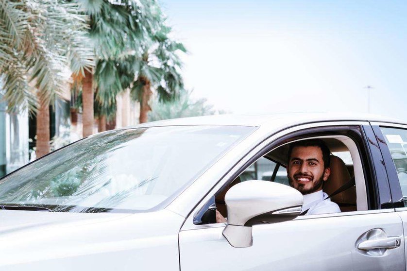 Un conductor de Careem en Arabia Saudita. (Saudi Gazette)