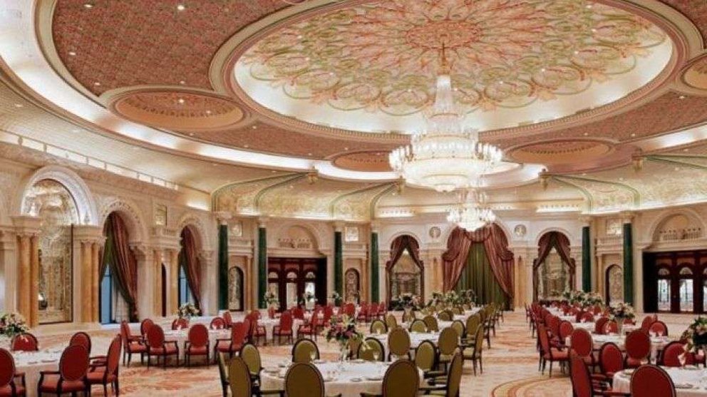 El salón B del hotel Ritz-Carlton en Riad. (Foto: web Ritz-Carlton Riad)