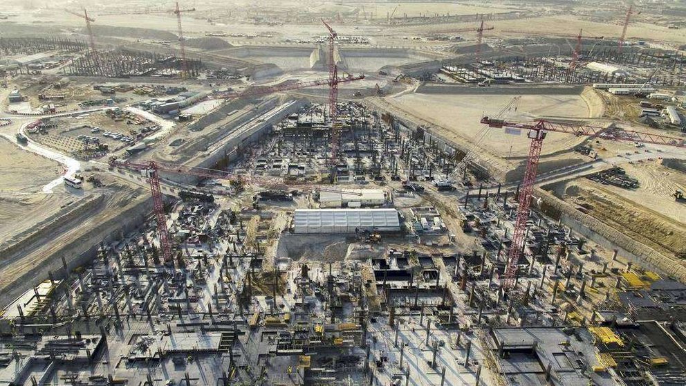 Avances en la obras del lugar de la Expo 2020 de Dubai.