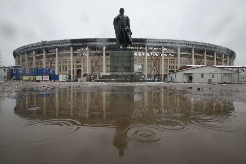 El estadio Luzhnikí de Moscú.