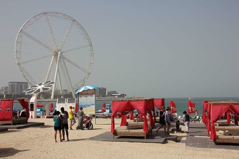 Jumeirah Beach Residence en Dubai. (EL CORREO)