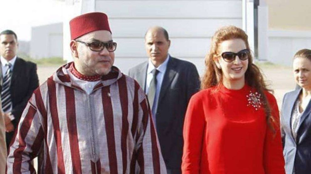 Mohamed VI (54 años) y la Princesa Lalla Salma (39).