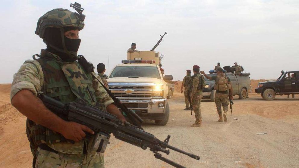 Fuerzas de seguridad iraquíes.