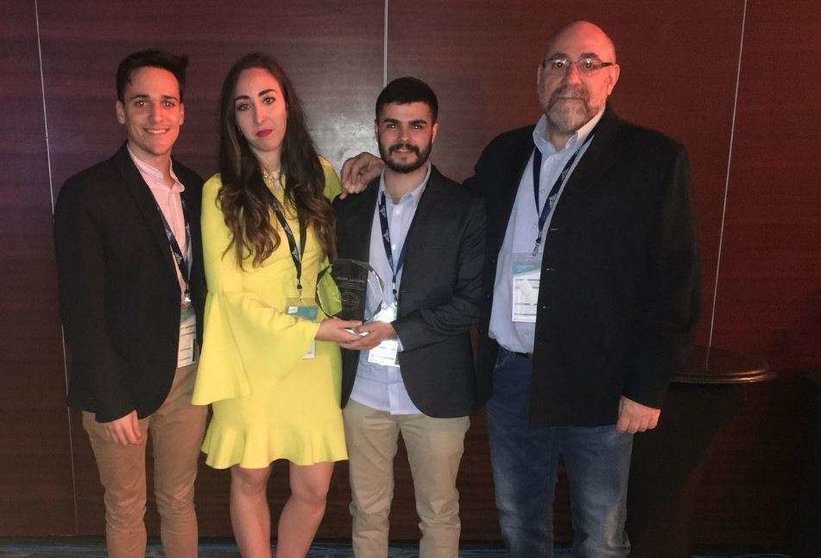 Los estudiantes de Arquitectura españoles premiados en Dubai.