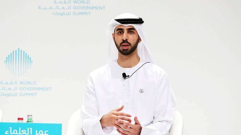 Omar Bin Sultan Al Olama, ministro de Estado para Inteligencia Artificial de EAU. (The National)