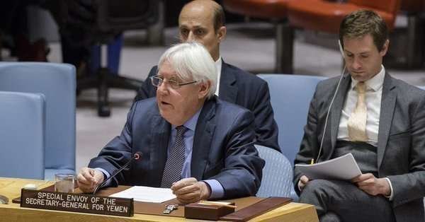 El enviado de la ONU en Yemen, Martin Griffith, durante una intervención pública. (Manel Elías, ONU)
