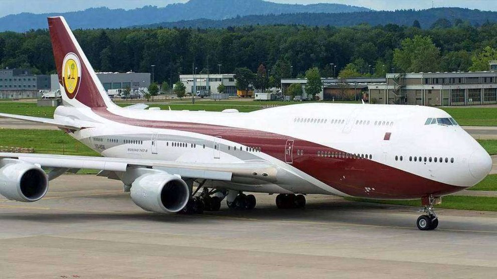 El Boeing 747 regalo de Qatar a Turquía.