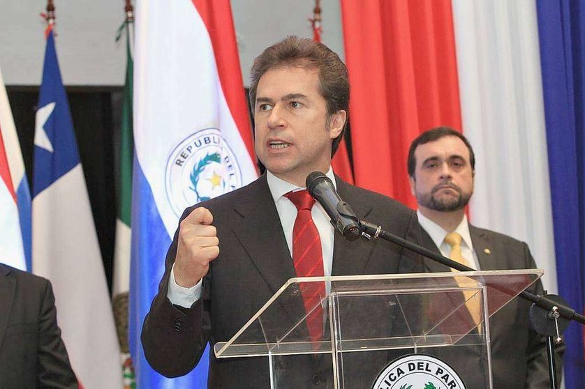 El ministro de Relaciones Exteriores de Paraguay, Luis Alberto Castiglioni. (Peru21)