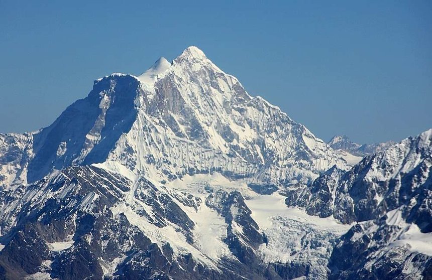 Cordillera del Himalaya en Nepal. (Rafael Pérez / EL CORREO)