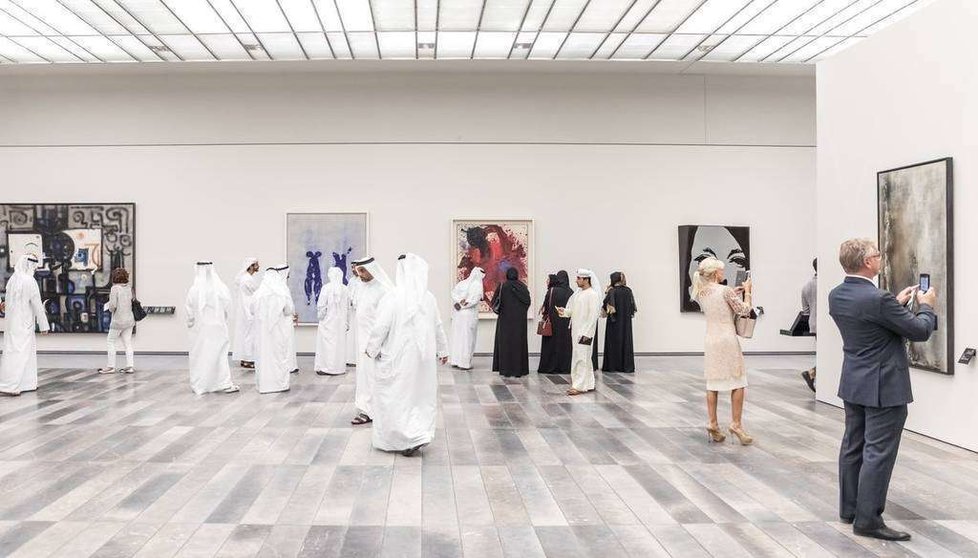 La apertura del Louvre a finales de 2017 es uno de los factures que ha impulsado el aumento de turistas al emirato este año. (Louvre Abu Dhabi)