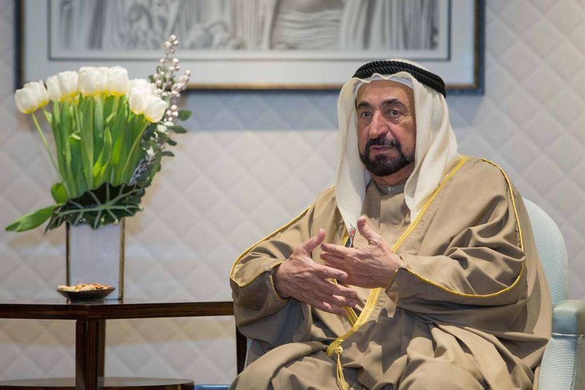 Sheikh Sultan bin Mohammed Al Qasimi, gobernante de Sharjah. (WAM)