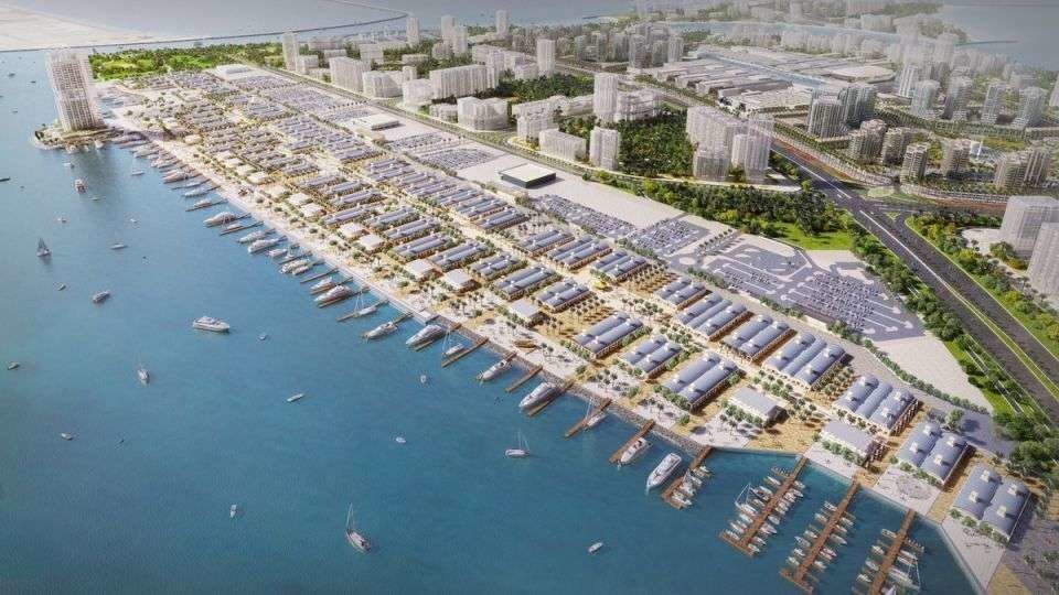 El proyecto de las islas Deira de Nakheel creará la nueva línea de costa de Dubai.