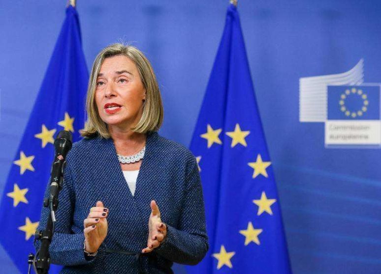 La representante de la UE para la Política Exterior, Federica Mogherini
