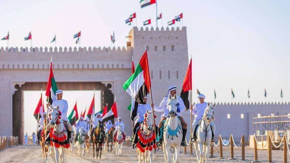 Una imagen del Festival de Patrimonio Jeque Zayed en Abu Dhabi.
