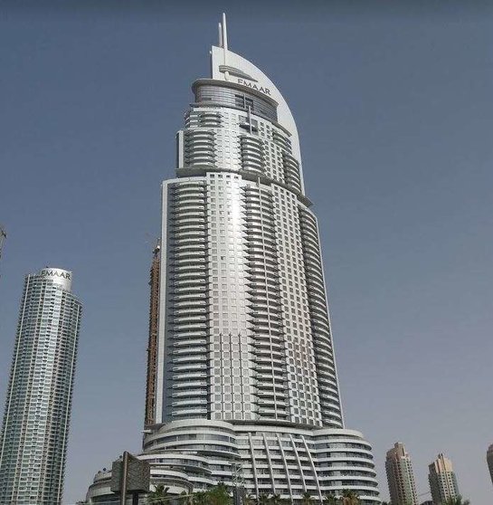 El hotel The Address en el centro de Dubai. (EL CORREO)