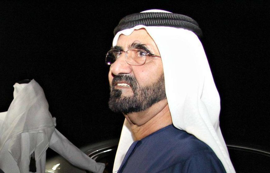 El gobernante de Dubai, el jeque Mohammed bin Rashid Al Maktoum. (R. Pérez / EL CORREO)