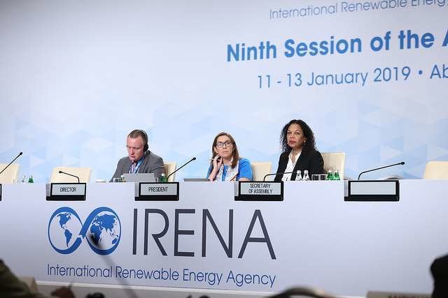 Apertura de la IX Asamblea General de la Agencia Internacional de Energías Renovables. (Irena)