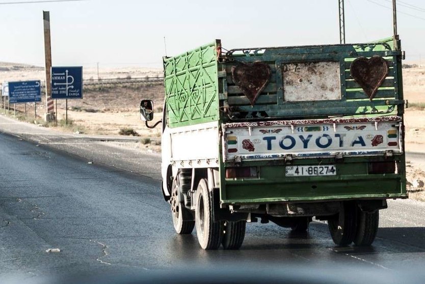 Medios internacionales difundieron una imagen del vehículo con el contrabando.