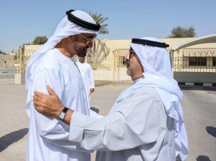 El príncipe heredero de Kuwait y el ministro de Defensa de Kuwait.