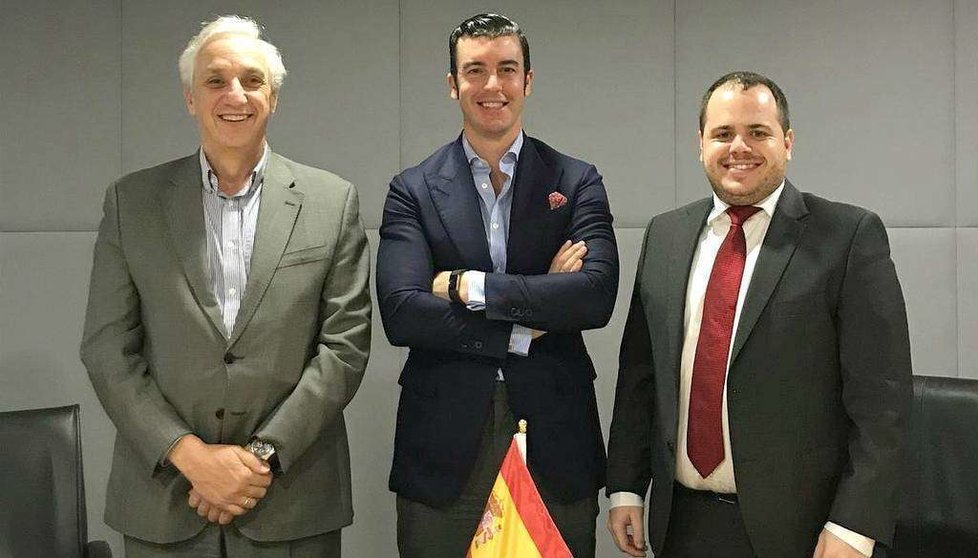 De izquierda a derecha, Ramón Areitio, Guillermo Cobelo y Albert Jové. (Cedida)