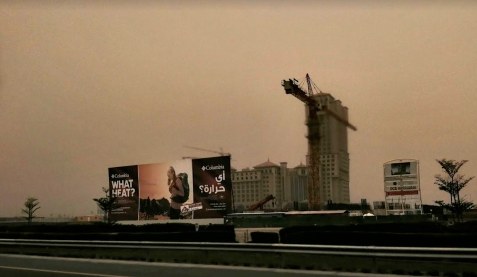 Tormenta de arena en Dubai. (EL CORREO)