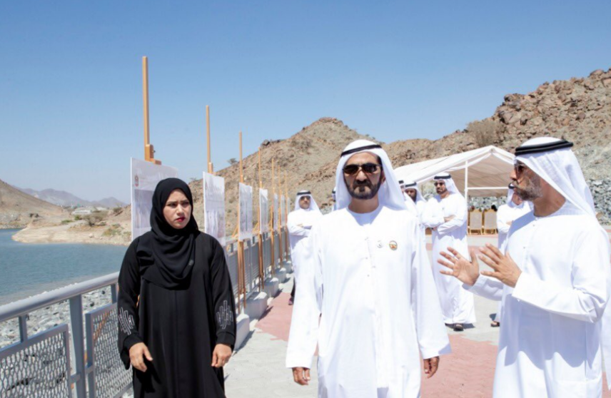 El gobernante de Dubai en el emirato de Umm al Quwain.