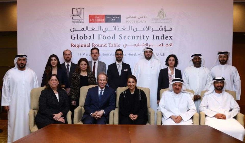 Reunión sobre seguridad alimentaria en Emiratos.