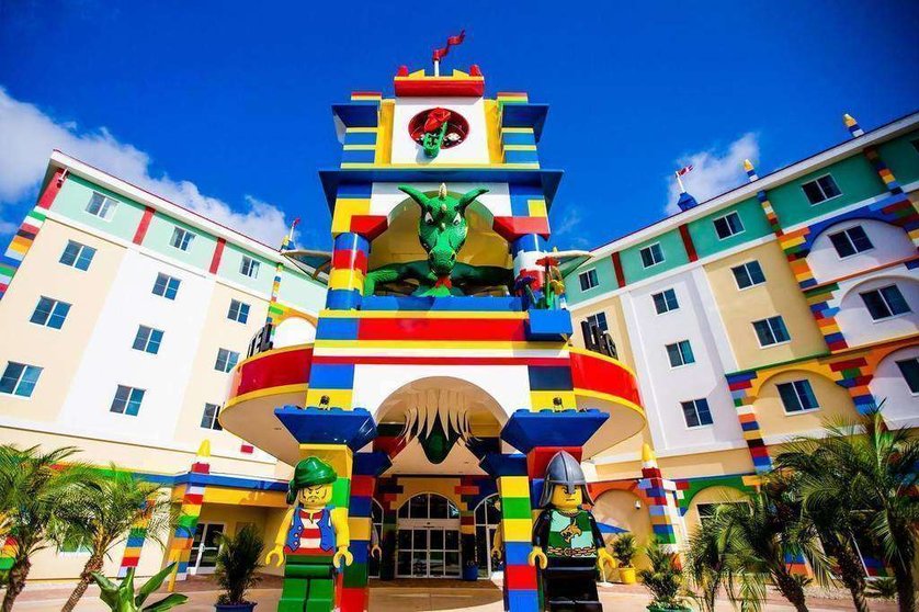 Hotel Legoland en Florida.