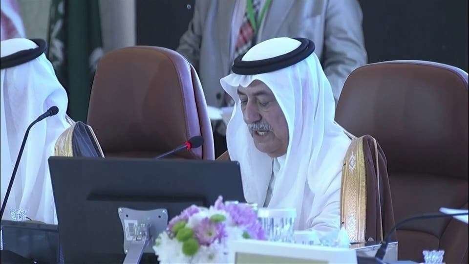 El ministro de Relaciones Exteriores, Ibrahim Al Assaf.
