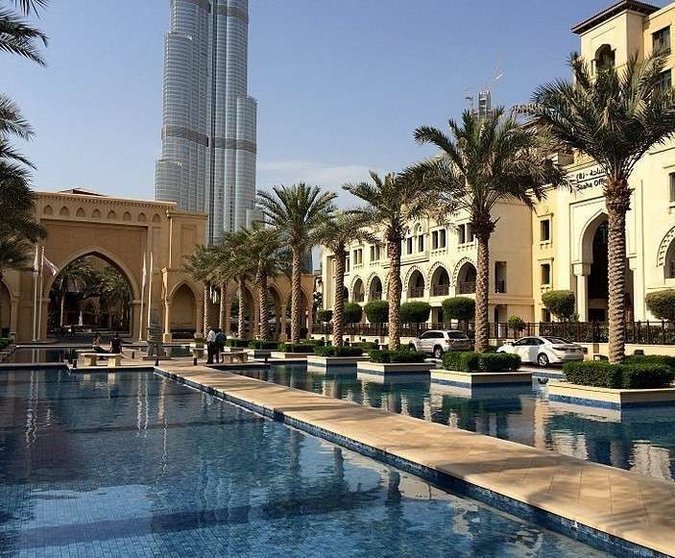 Hotel Palace Downtonw en Dubai.