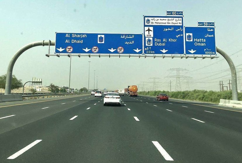 La masiva salida de vacaciones por parte de los residentes ha dejado vacías las grandes carreteras en Emiratos Árabes durante el Eid Al Adha. (EL CORREO)