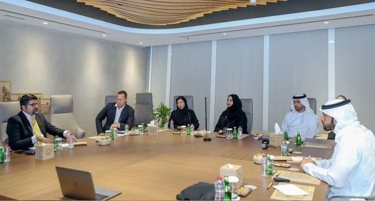 Un momento de la segunda reunión del consejo blockchain de Dubai.