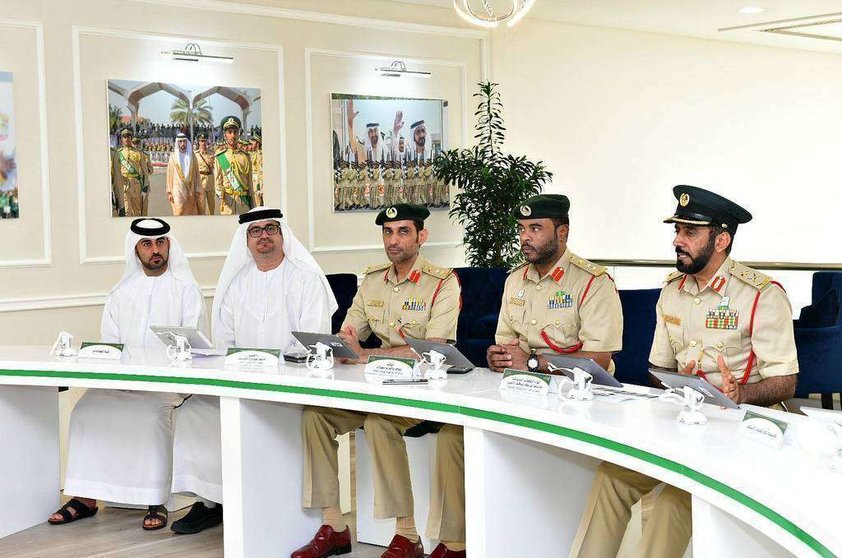 Comparecencia de responsables de la Policía de Dubai para dar a conocer los resultados de la campaña. (WAM)