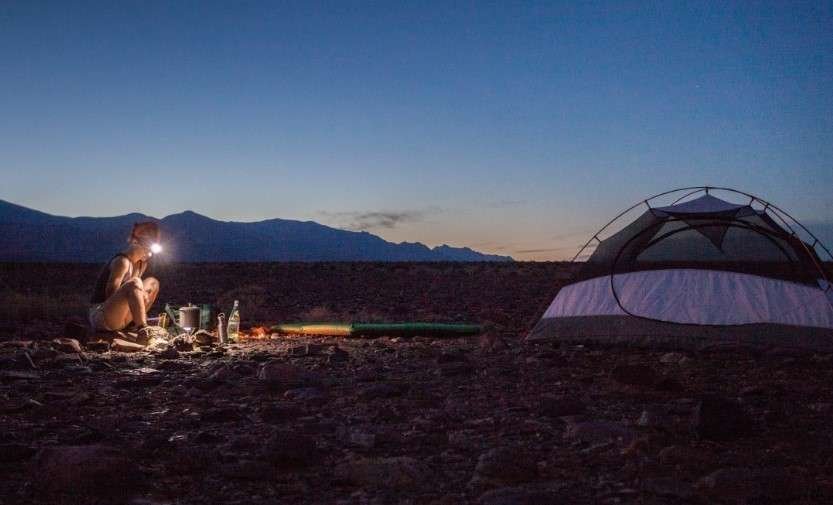 La acampada en el desierto es muy popular en EAU.