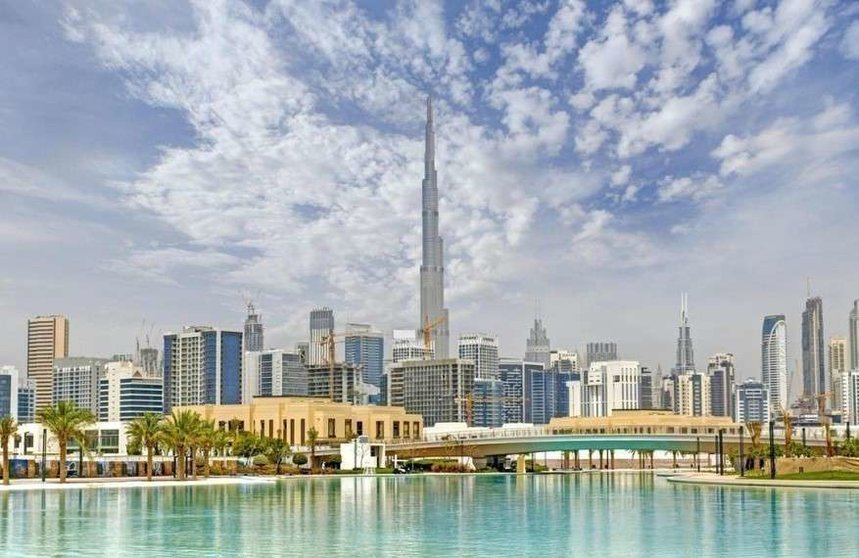 Una imagen del centro de Dubai. 