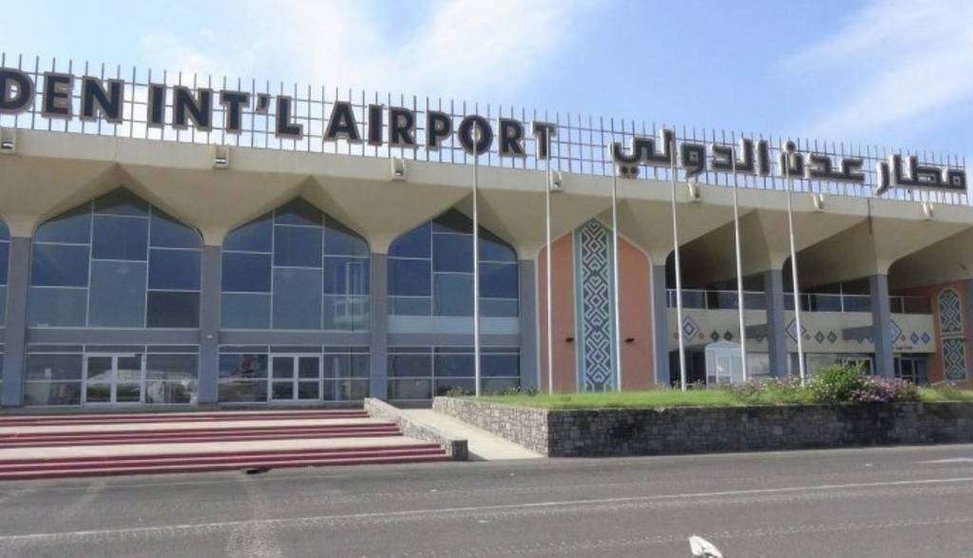 Una imagen del Aeropuerto Internacional de Adén.