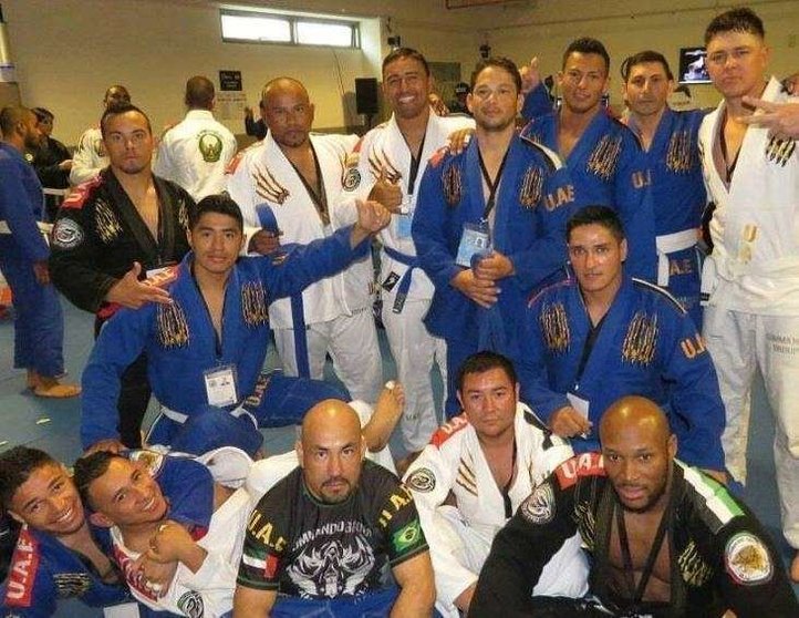 Deportistas colombianos de Jiu jitsu.