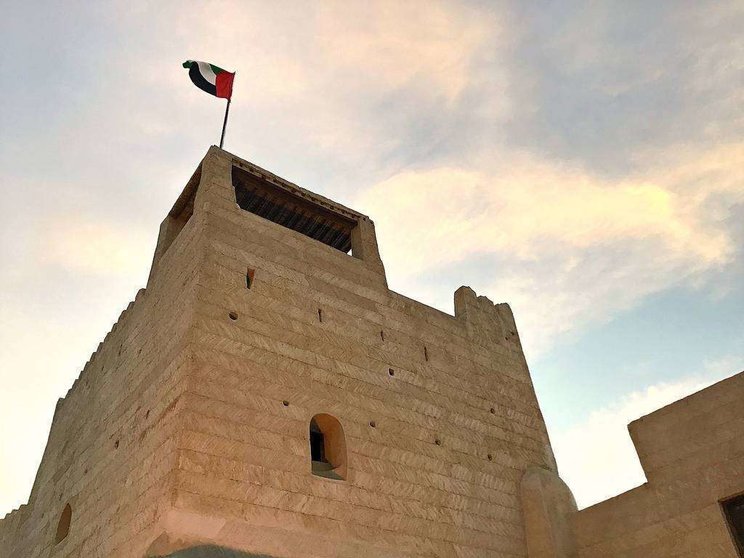 Torre en el Fuerte de Ras Al Khaimah. (EL CORREO)