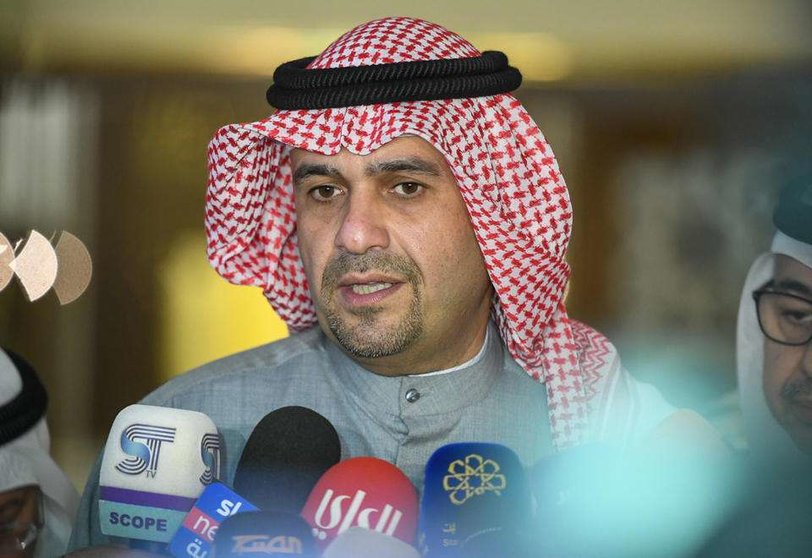 El viceprimer ministro y ministro del Interior de Kuwait, Anas Al-Saleh.