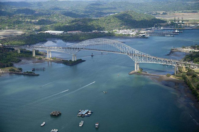 Puente de las Américas, monumento considerado patrimonio cultural de la nación panameña. (Rodrigo Guerrero)