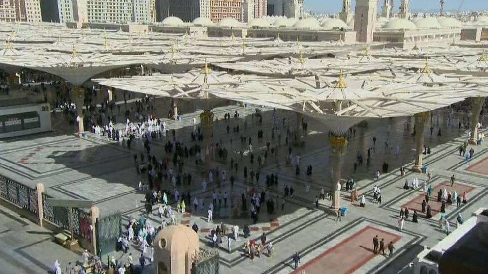La Mezquita del Profeta en la ciudad saudí de Medina. (Al Arabiya)