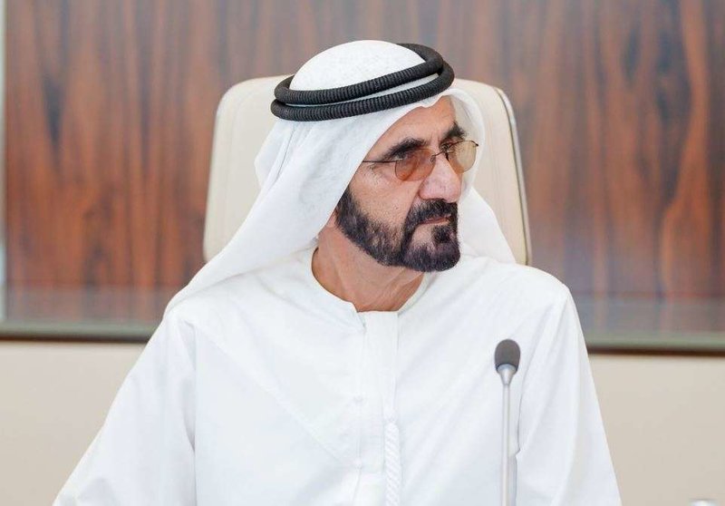 El jeque Mohammed bin Rashid Al Maktoum, vicepresidente de EAU y gobernante de Dubai. (Dubai Media Office)