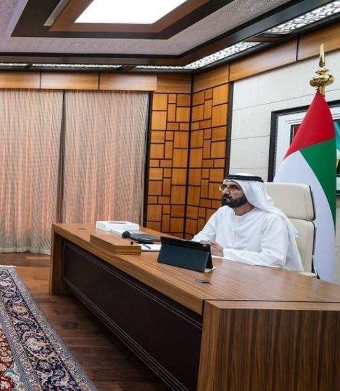 El jeque Mohammed bin Rashid Al Maktoum, vicepresidente de EAU y gobernante de Dubai. (WAM)